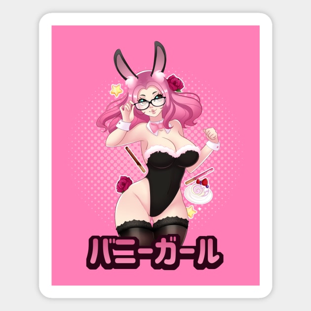 Bunny Girl Magnet by DDxDD